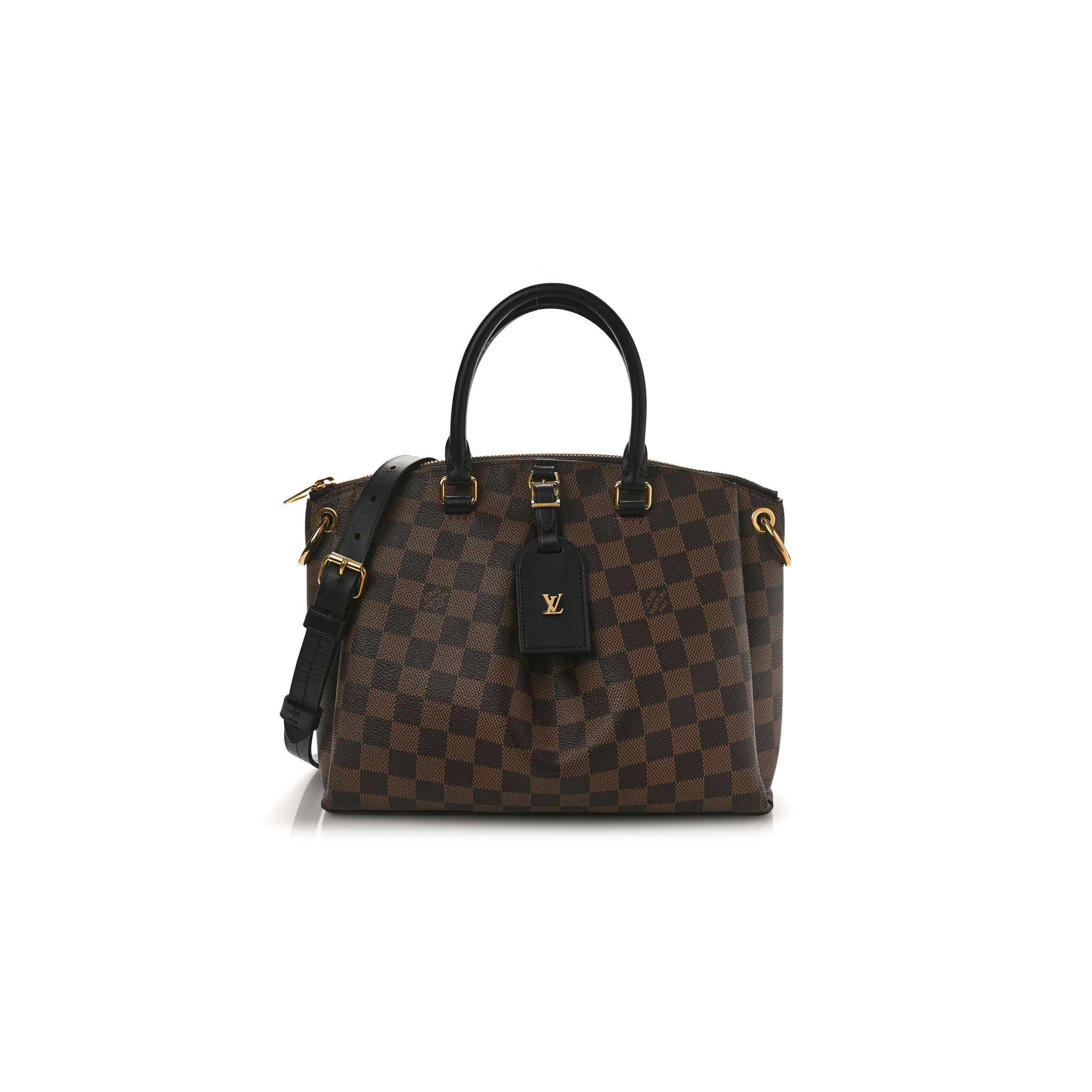 l**is V*t*n damier ebene odeon tote pm black n45283 (31.5*28*16cm)